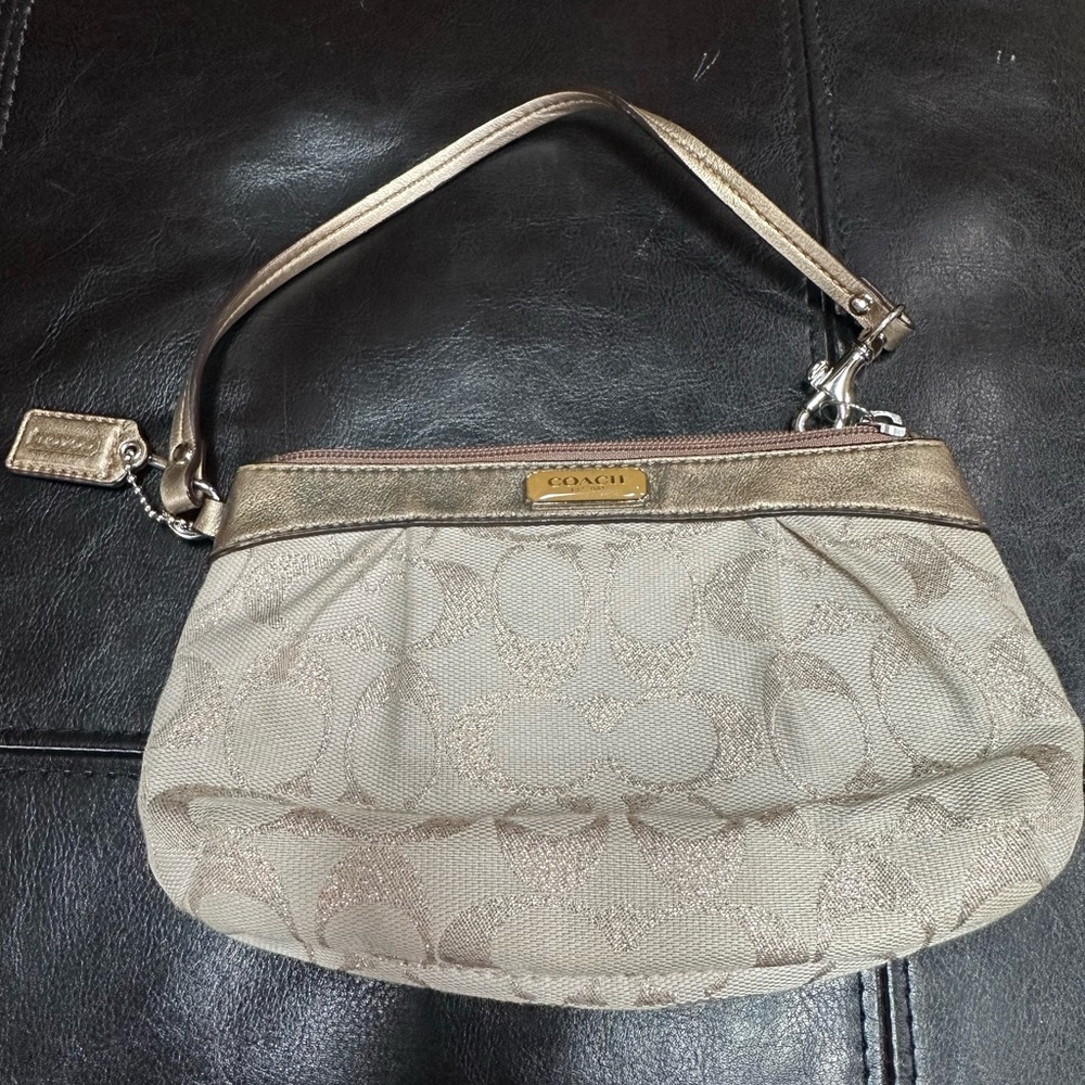 Coach wristlet.